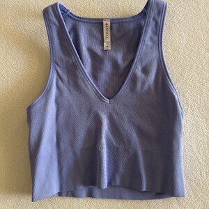 Athleta Aurora Rib Tank Crop